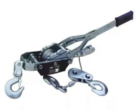 Лебедка рычажная гаражная Magnus-Profi LRG-2001, 2 т, канат 2.5 м, одинарный храповый механизм купить в Магнитогорске