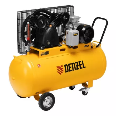 Компрессор воздушный рем. привод Denzel BCV 5500-T/200, 5,5 кВт, 200 литров, 850 л/мин купить в Магнитогорске
