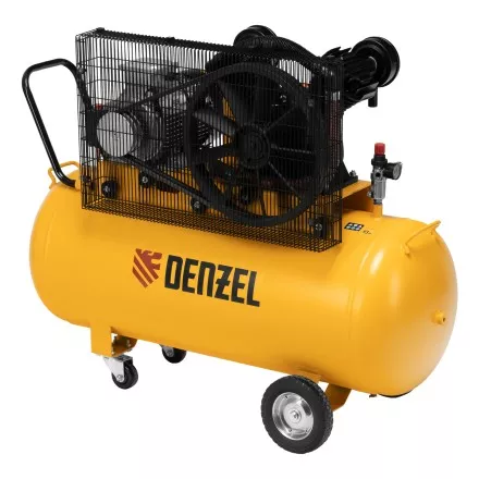 Компрессор воздушный рем. привод Denzel BCV 5500-T/200, 5,5 кВт, 200 литров, 850 л/мин купить в Магнитогорске