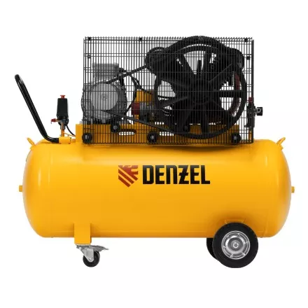Компрессор воздушный рем. привод Denzel BCV 5500-T/200, 5,5 кВт, 200 литров, 850 л/мин купить в Магнитогорске
