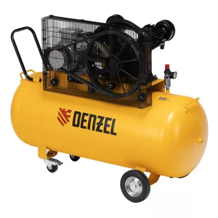 Компрессор воздушный рем. привод Denzel BCV 5500-T/270, 5,5 кВт, 270 литров, 850 л/мин купить в Магнитогорске