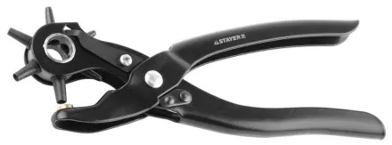 Дырокол STAYER &quot;STANDARD&quot; револьверный для кожи, 6-в-1, 2-4,5мм 22940_z01 купить в Магнитогорске
