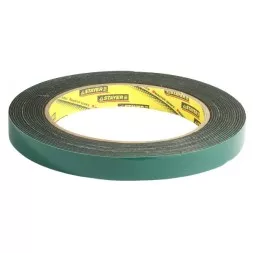 Двухсторонняя клейкая лента на вспененной основе, STAYER Professional 12233-12-05, черная, 12мм х 5м 12233-12-05
