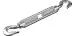 Талреп DIN 1480, крюк-крюк, оцинкованный, М14, 3 шт, STAYER Master 30525-14 30525-14 купить в Магнитогорске