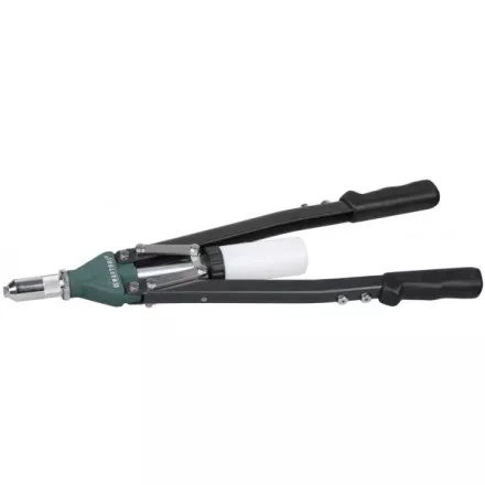Заклепочник двуручный силовой, KRAFTOOL &quot;RS-55&quot; 31179, d=2,4-6,4мм для вытяжных заклепок из алюминия, стали, нерж cтали, усил литой корпус, контейнер 31179 купить в Магнитогорске