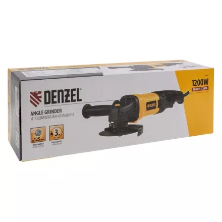 Угловая шлифовальная машина Denzel AGH125-1200A 26909 купить в Магнитогорске