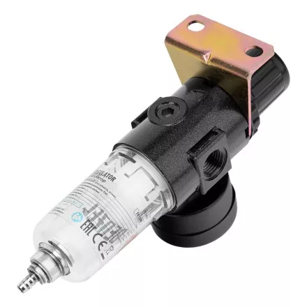 Фильтр-регулятор Denzel FR1500, 10 бар, 1500 л/мин, 1/4&quot;, 57459 купить в Магнитогорске