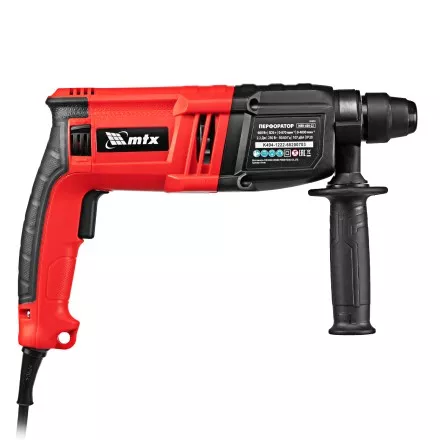 Перфоратор электрический MTX MRH-600-22, SDS-Plus, 600 Вт, 2,2 Дж, 3+1 режима 26682 купить в Магнитогорске