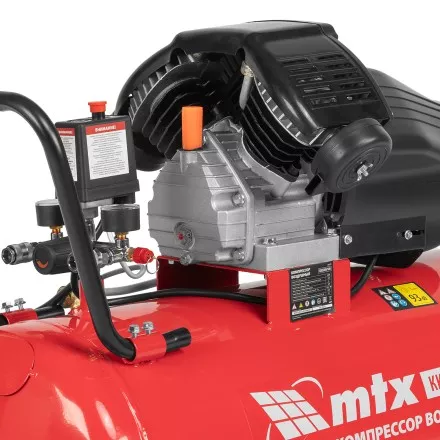 Компрессор воздушный MTX КК-2200/100, 2,2 кВт, 350 л/мин, 100 л, прямой привод, масляный купить в Магнитогорске