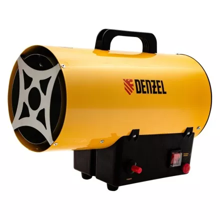 Газовая тепловая пушка GHG-10, 10 кВт, 300 м3/ч, пропан-бутан Denzel 96476 купить в Магнитогорске