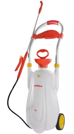 Опрыскиватель GRINDA  &quot;Handy Spray&quot; садовый, 12 л, с телескоп. удлинителем, на колесах 8-425161 купить в Магнитогорске