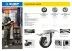 ЗУБР d 125 мм, г/п 100 кг, игольчатый подшипник, резина/металл, поворотное колесо c тормозом, Профессионал (30936-125-B) купить в Магнитогорске