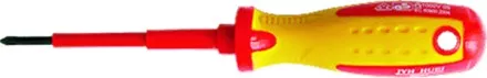 Отвертка Insulated Ph1 x 75 мм CrMo до 1000 В двухкомп. рукоятка MATRIX PROFESSIONAL 12926 купить в Магнитогорске