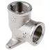 Уголок GENERAL FITTINGS с креплением к стене в двух точках, никелированная латунь, г/г, 1/2&quot; 51075-G/G-1/2 купить в Магнитогорске