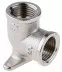 Уголок GENERAL FITTINGS с креплением к стене в двух точках, никелированная латунь, г/г, 1/2&quot; 51075-G/G-1/2 купить в Магнитогорске