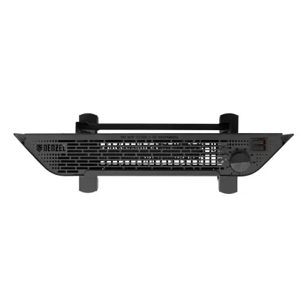 Конвектор электрический Denzel XCE-1000 B, 230 В, 1000 Вт, X-образный нагреватель черный 98127 купить в Магнитогорске
