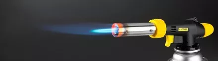 Газовая горелка &quot;ProTerm&quot; на баллон, STAYER &quot;PROFESSIONAL&quot; 55580, с пьезоподжигом, регулировка пламени, цанговое соединение, 1300С 55580 купить в Магнитогорске