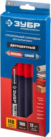 Карандаш разметочный двухцветный серия ПРОФЕССИОНАЛ купить в Магнитогорске