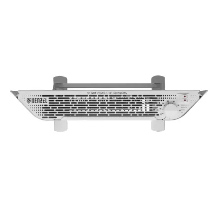 Конвектор электрический Denzel XCE-1000, 230 В, 1000 Вт, X-образный нагреватель белый 98130 купить в Магнитогорске