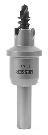 ТСТ коронка MESSER 14X5 с центрирующим сверлом и толкающей пружиной купить в Магнитогорске