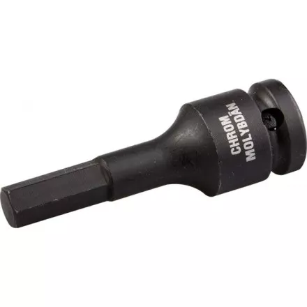 Торцовая головка KRAFTOOL &quot;INDUSTRIE QUALITAT&quot; ударная (1/2&quot;), HEX, Cr-Mo, фосфатированная, H9 27950-09 купить в Магнитогорске