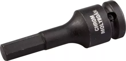 Торцовая головка KRAFTOOL &quot;INDUSTRIE QUALITAT&quot; ударная (1/2&quot;), HEX, Cr-Mo, фосфатированная, H9 27950-09 купить в Магнитогорске