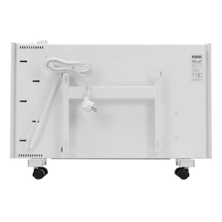 Конвектор электрический Denzel XCE-1500, 230 В, 1500 Вт, X-образный нагреватель белый 98131 купить в Магнитогорске