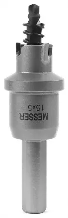 ТСТ коронка MESSER 15X5 с центрирующим сверлом и толкающей пружиной купить в Магнитогорске