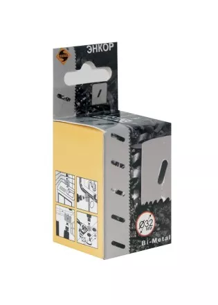 Коронка Bi-Metal Ф32 мм М3 Энкор 24132 купить в Магнитогорске