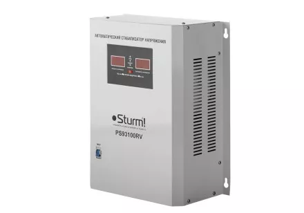 Настенный однофазный стабилизатор напряжения STURM PS93100RV купить в Магнитогорске