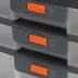 Органайзер для хранения с выдвижными лотками Stels 310х150х260мм, 4 секции, пластик Россия 90728 купить в Магнитогорске
