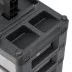 Органайзер для хранения с выдвижными лотками Stels 310х150х260мм, 4 секции, пластик Россия 90728 купить в Магнитогорске