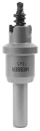 ТСТ коронка MESSER 16X5 с центрирующим сверлом и толкающей пружиной купить в Магнитогорске