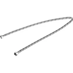 Подводка гибкая ЗУБР для воды, оплетка из нержавеющей стали, г/г 1/2&quot; - 1м 51005-G/G-100