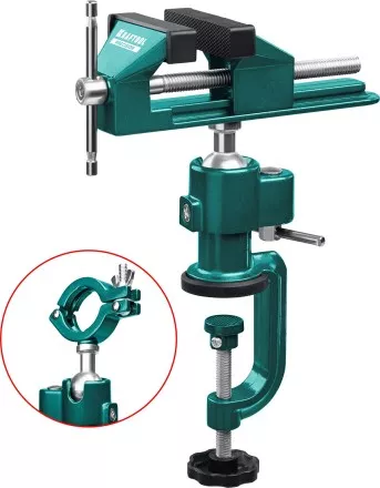 Тиски KRAFTOOL PRECISION шарнирно-поворотные 32711-75 купить в Магнитогорске