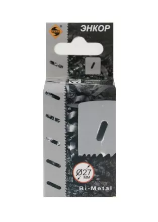 Коронка Bi-Metal Ф27 мм М3 Энкор 24127 купить в Магнитогорске