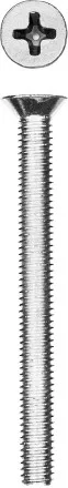 Винт DIN 965, M5 x 50 мм, 5 шт, кл. пр. 4.8, оцинкованный, ЗУБР 303116-05-050 купить в Магнитогорске