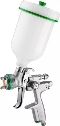 Краскопульт пневматический KRAFTOOL &quot;PRO&quot; Jeta 1000, HVLP, c верхним бачком, 1,3мм 06559-1.3 купить в Магнитогорске