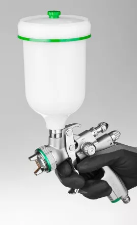 Краскопульт пневматический KRAFTOOL &quot;PRO&quot; Jeta 1000, HVLP, c верхним бачком, 1,3мм 06559-1.3 купить в Магнитогорске