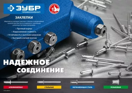 Заклепки нержавеющие пакет серия ПРОФЕССИОНАЛ серия ПРОФЕССИОНАЛ купить в Магнитогорске