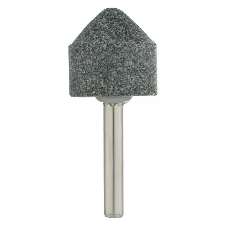Шарошка абразивная, конус, для дрели, 25 x 25 мм, хвостовик d6 мм, 63С Denzel 76021 купить в Магнитогорске