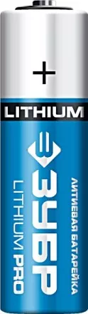 Батарейка ЗУБР &quot;Lithium PRO&quot;, литиевая Li-FeS2, &quot;AA&quot;, 1,5 В, 2шт 59202-2C купить в Магнитогорске