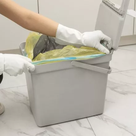 Пакеты для мусора с завязками 35 л x 15 шт. желтые, Home Palisad 927165 купить в Магнитогорске