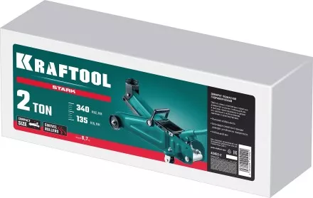 Домкрат подкатной гидравлический KRAFTOOL INDUSTRIE 43453-2 купить в Магнитогорске