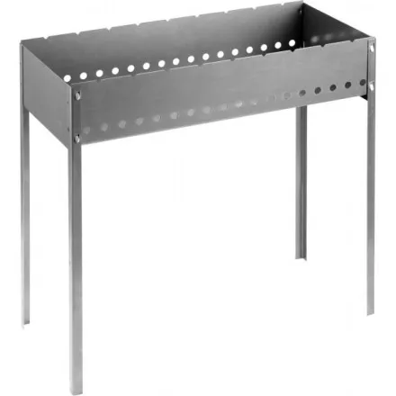 Мангал  GRINDA &quot;BARBECUE&quot;, усиленный, толщина 1,5мм, 700х300х700мм 427783 купить в Магнитогорске