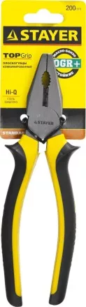 Плоскогубцы комбинированные &quot;TopGrip&quot;, 200мм, STAYER 2205-1-20_z01 купить в Магнитогорске