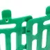Протектор для защиты стволов деревьев, комплект 4 шт., зеленый Palisad 65071 купить в Магнитогорске