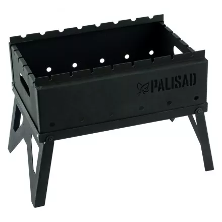 Мангал походный складной Camping Palisad 69667, 440 х 320 х 140/350 мм, сталь 1,2 мм, сумка в комплекте купить в Магнитогорске