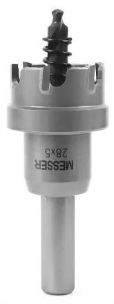 ТСТ коронка MESSER 28X5 с центрирующим сверлом и толкающей пружиной купить в Магнитогорске