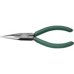 Тонкогубцы KRAFTOOL &quot;KRAFT-MINI&quot;, обливные рукоятки, CrV сталь, 140мм 220017-3-14
